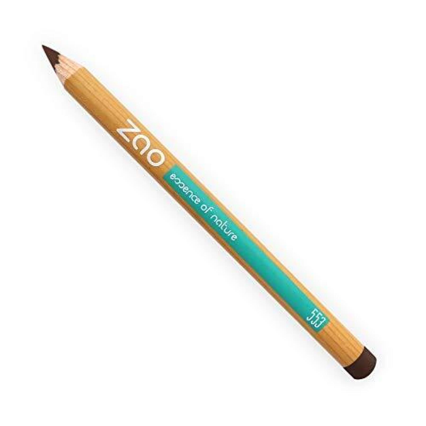 553 ołówek wielofunkcyjny brązowy kobieta Zao