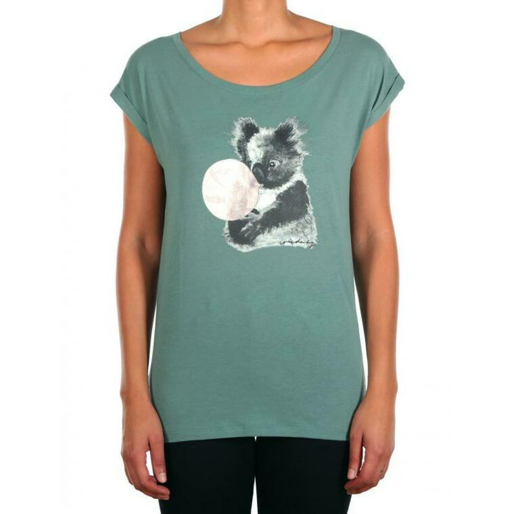 Damski t-shirt z bąbelkami koala Iriedaily
