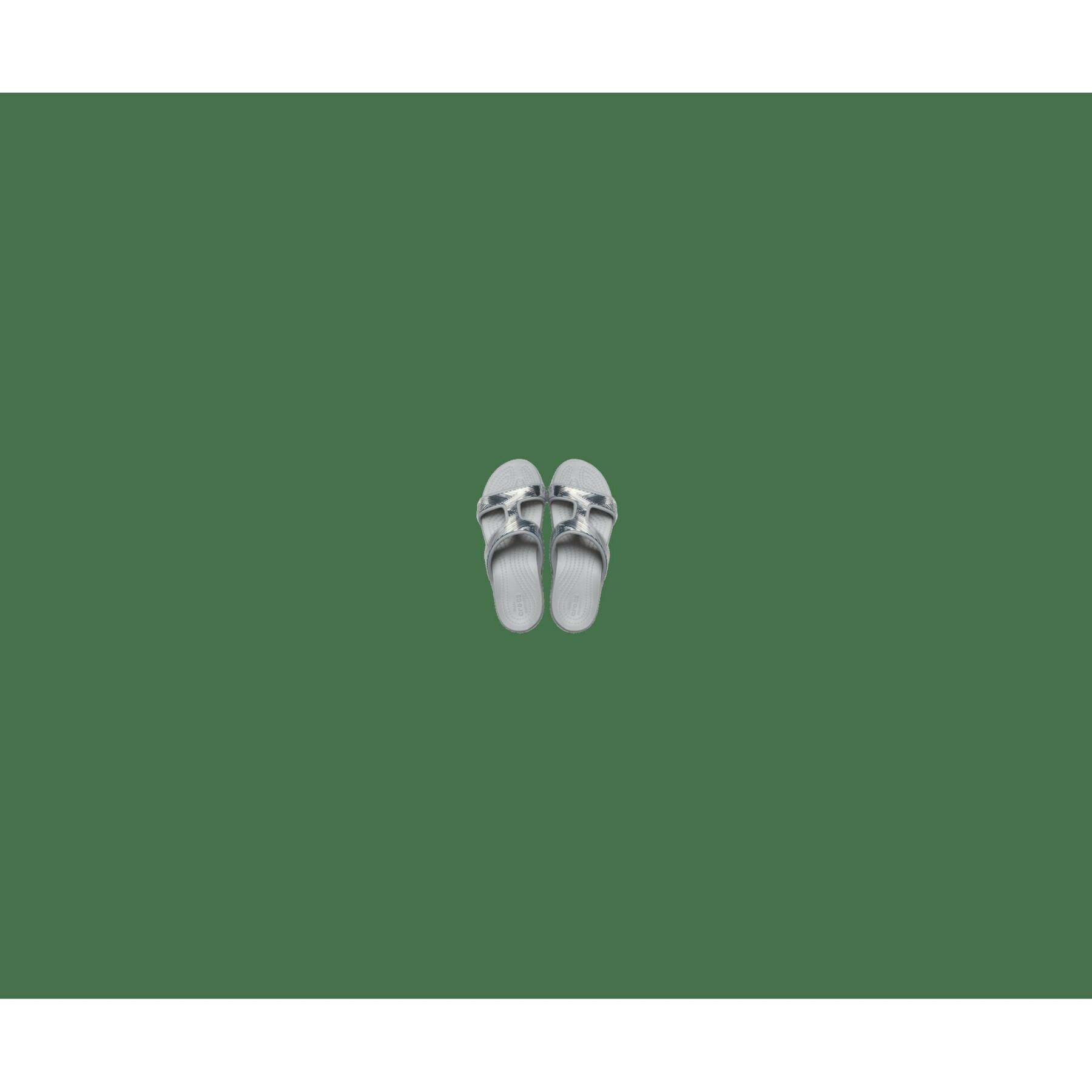 Sandały damskie Crocs Monterey Metallic SOW dg