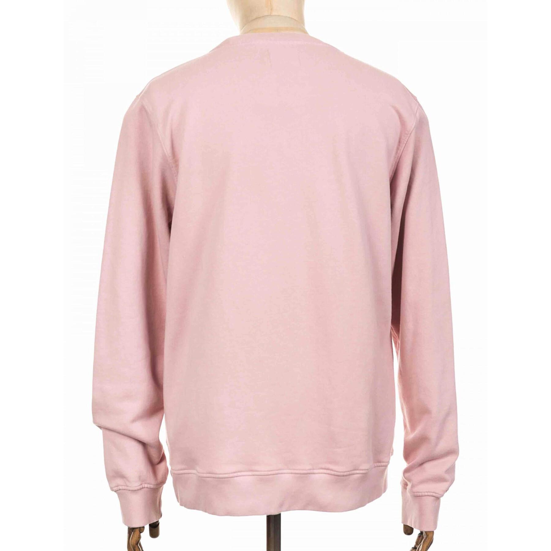 Bluza z okrągłym dekoltem Colorful Standard Classic Organic faded pink