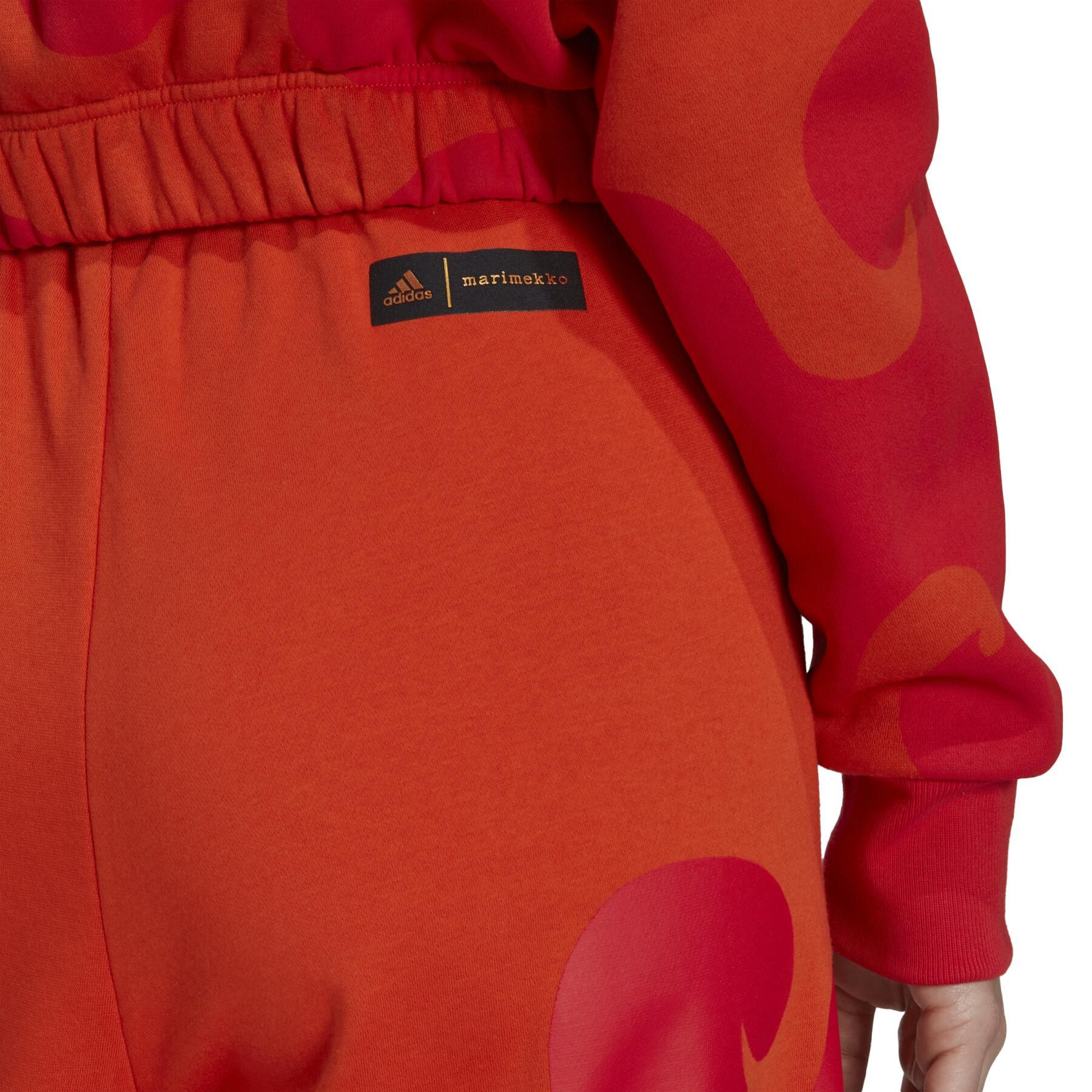 Damskie szerokie legginsy adidas Marimekko