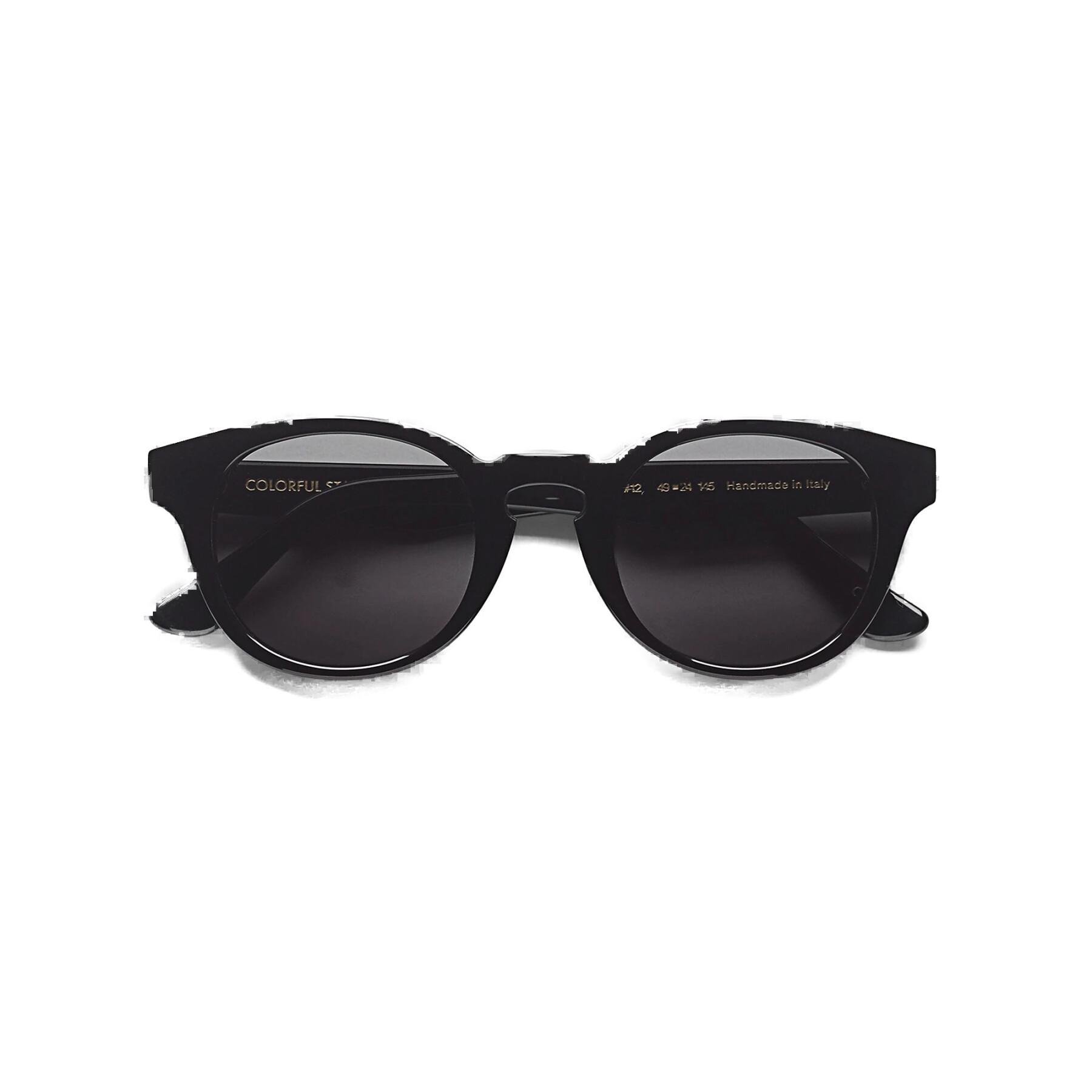 Okulary przeciwsłoneczne Colorful Standard 12 deep black solid/black