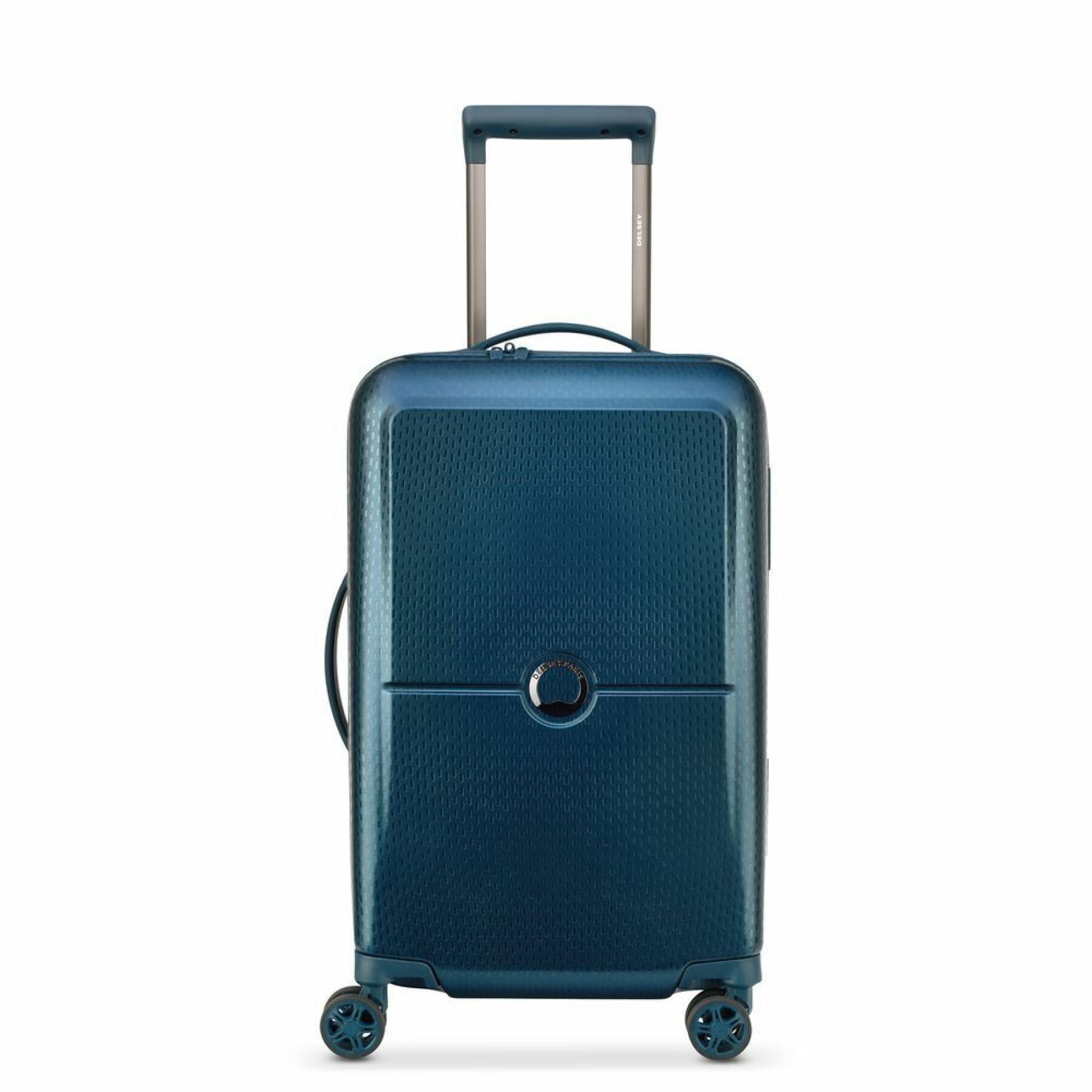 Wózek walizka kabinowa 4 podwójne kółka Delsey Turenne 55 cm