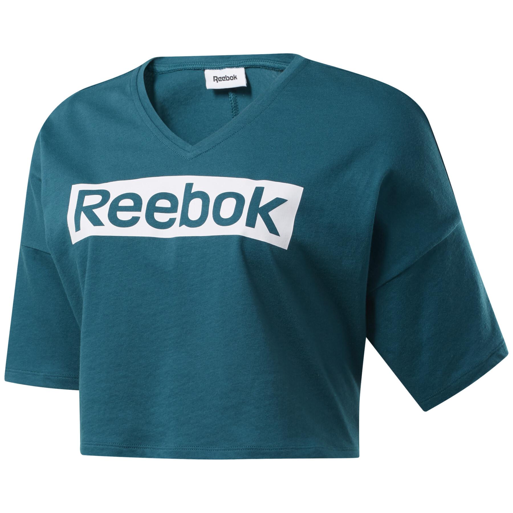 Koszulka damska Reebok Essentials Linear Logo