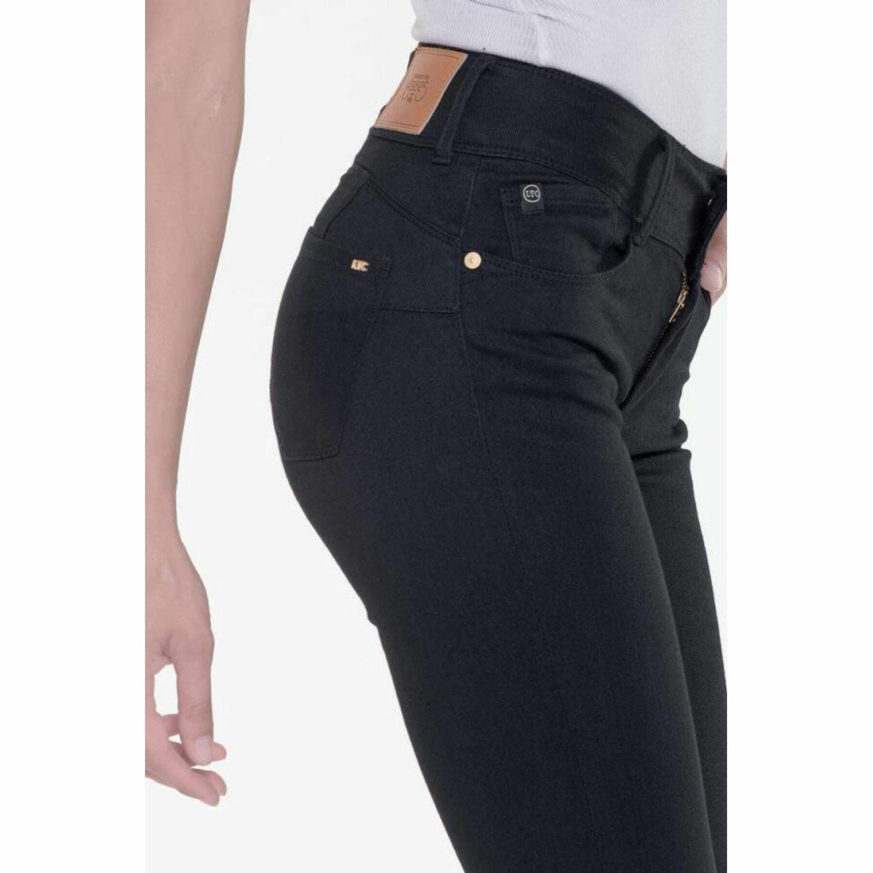 Damskie jeansy z wysoką talią Le Temps des cerises ultra pulp N°0