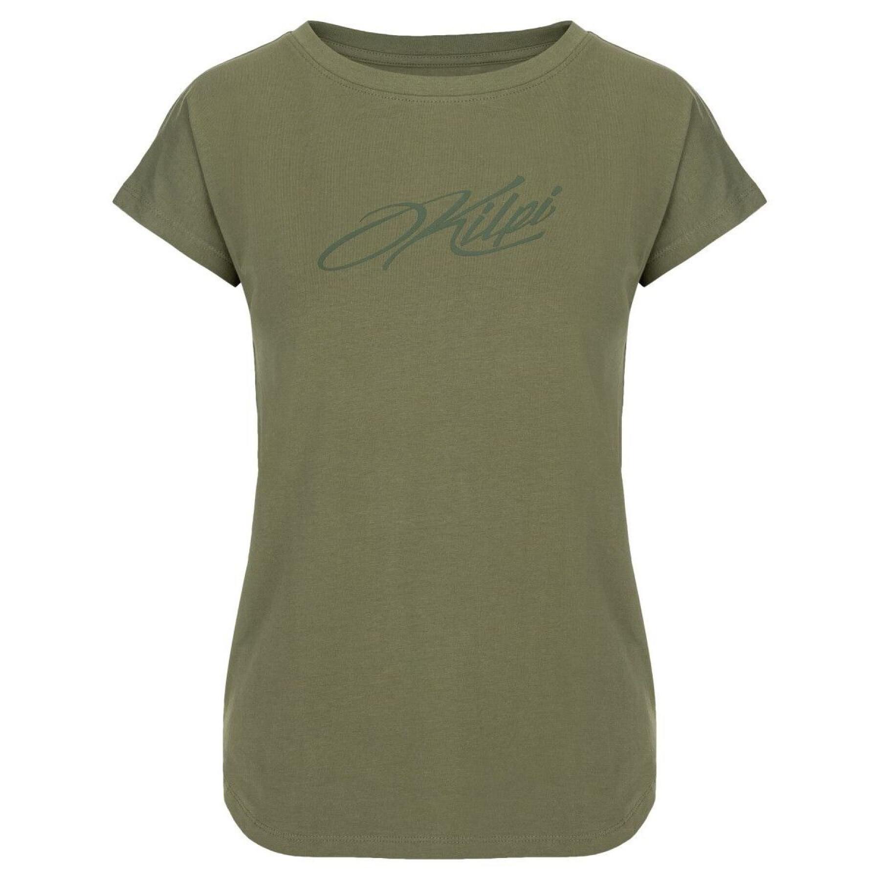 Damski bawełniany T-shirt Kilpi Nellim