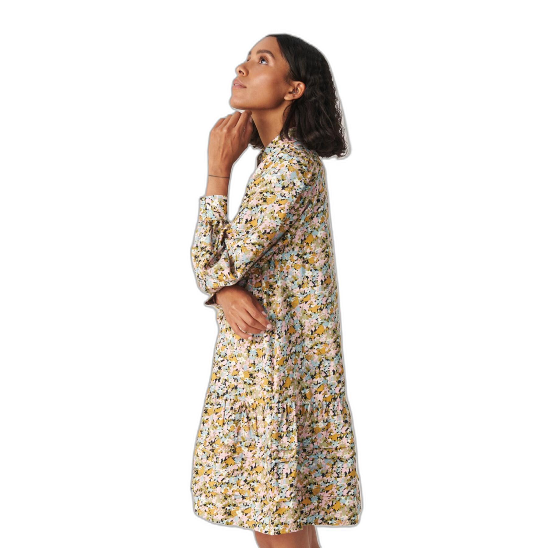 Mini sukienka dla kobiet Moss Copenhagen Minetta Benina AOP