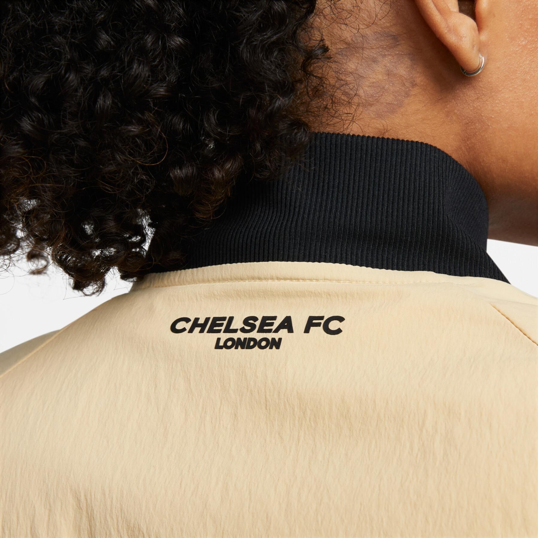 Damska bluza dresowa Chelsea 2022/23 z hymnem