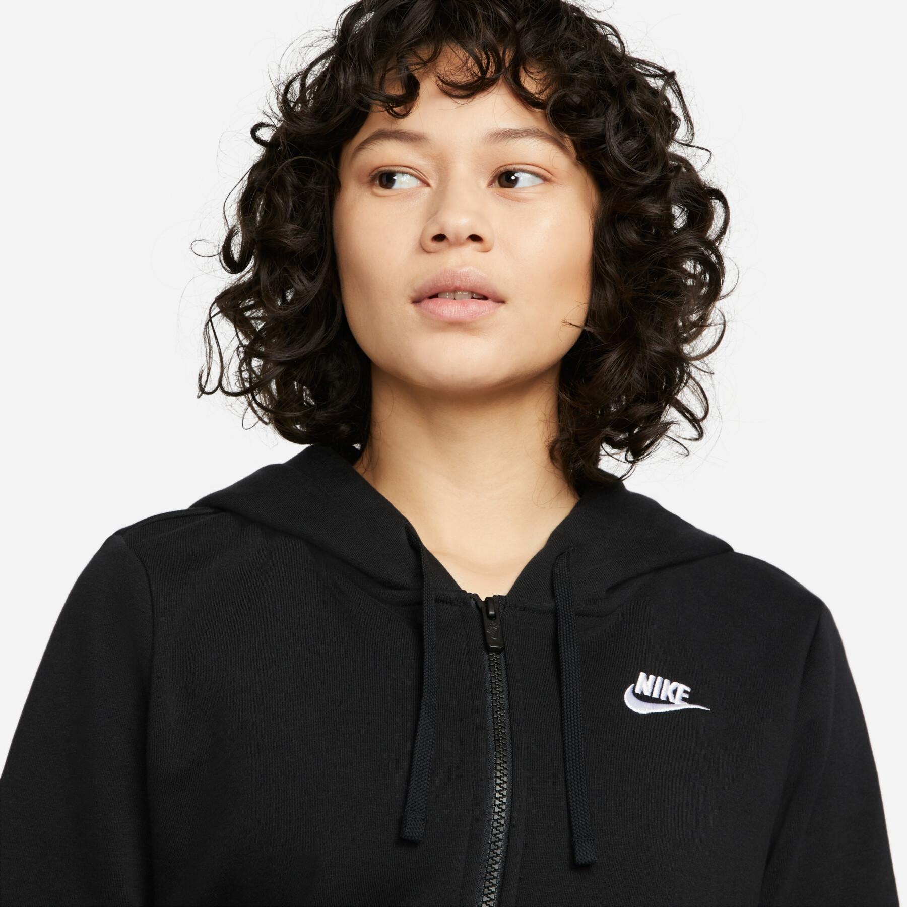 Damska bluza z kapturem zapinana na zamek Nike Sportswear Club