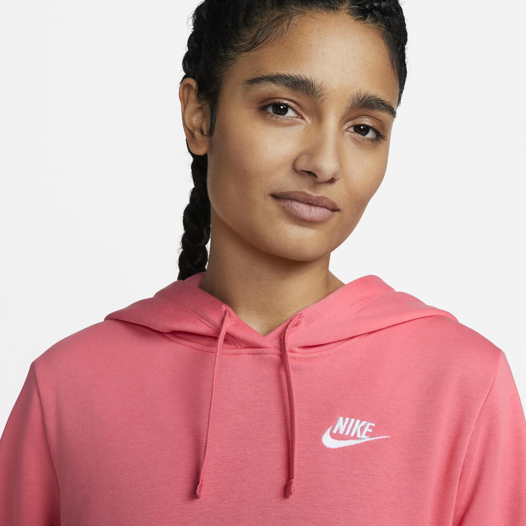 Sweatshirt bluza z kapturem dla kobiet Nike Club Std