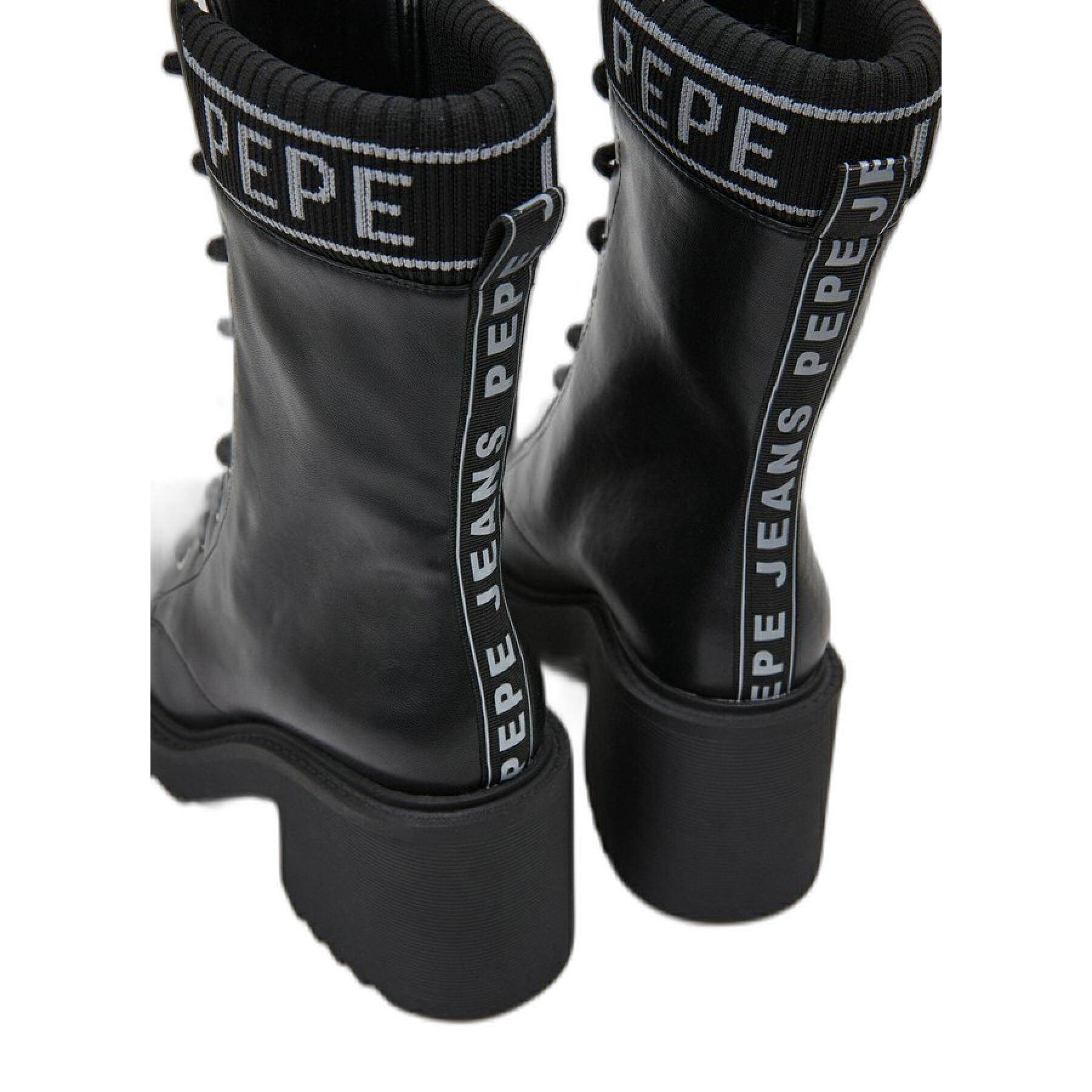 Buty z logo dla kobiet Pepe Jeans Boss