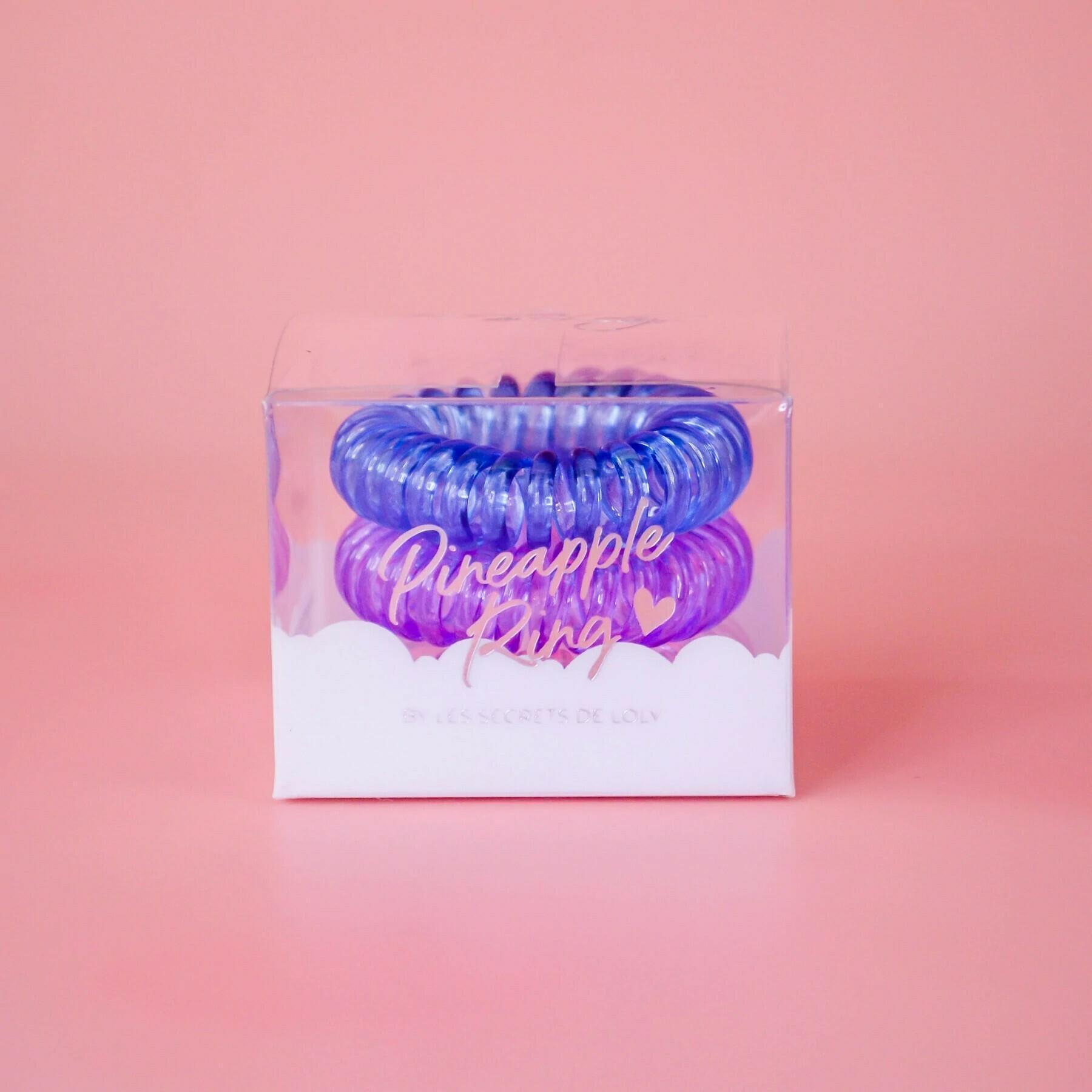 Pudełko gumek do włosów dla kobiet Les Secrets de Loly Pineapple