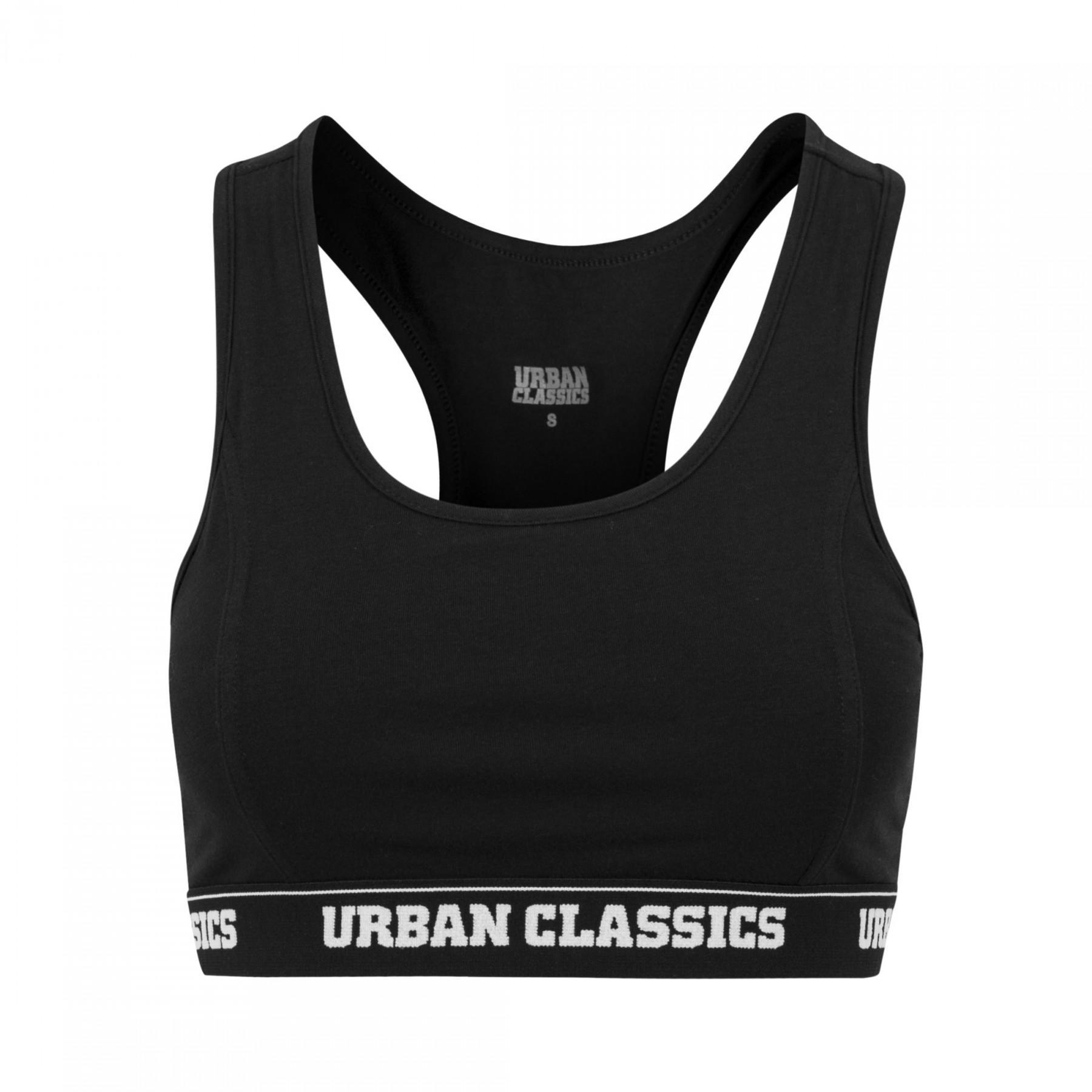Damski biustonosz z logo Urban Classic