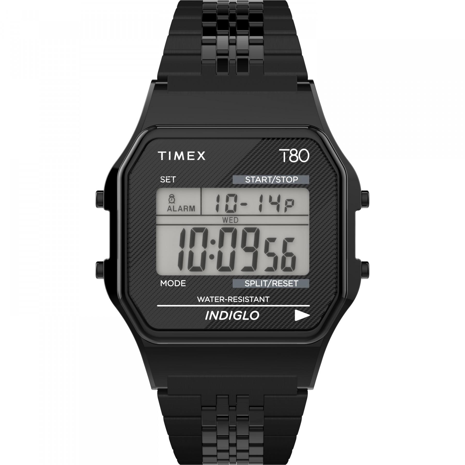 Oglądaj Timex T80 34 mm Bracelet en acier inoxydable