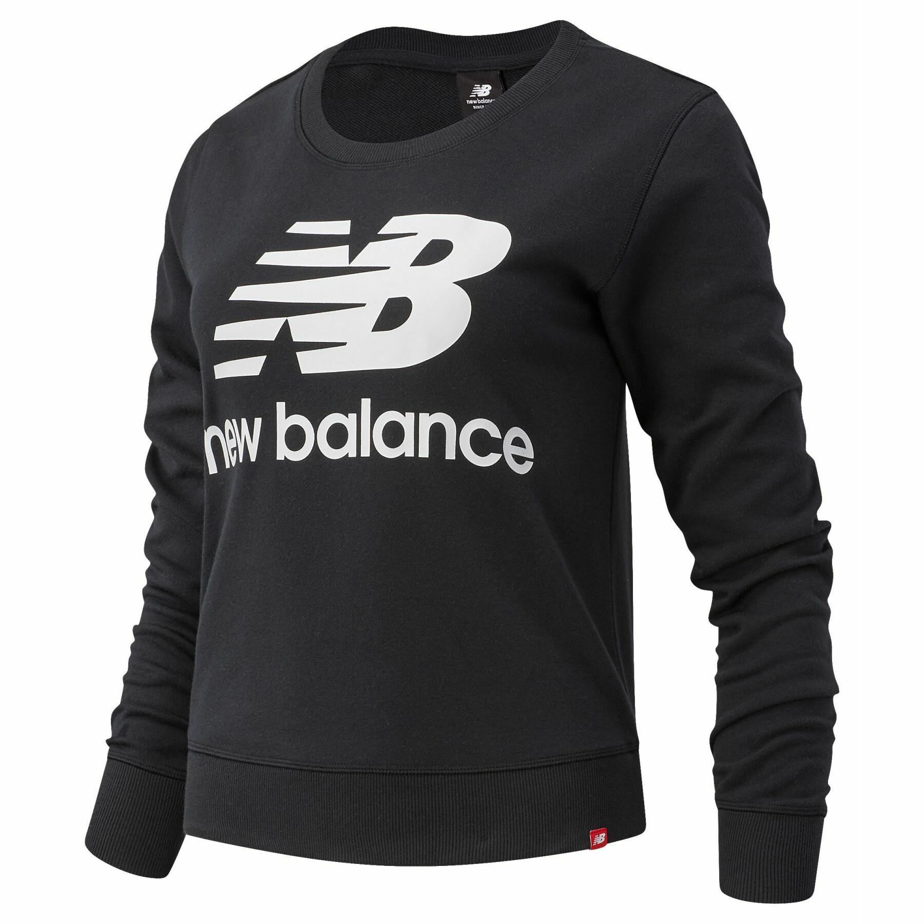 Bluza damska New Balance essentials crew fleece