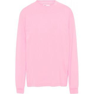 Koszulka z długim rękawem Colorful Standard Organic oversized flamingo pink