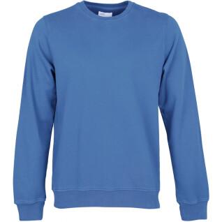 Bluza z okrągłym dekoltem Colorful Standard Classic Organic pacific blue