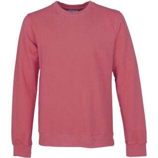 Bluza z okrągłym dekoltem Colorful Standard Classic Organic raspberry pink