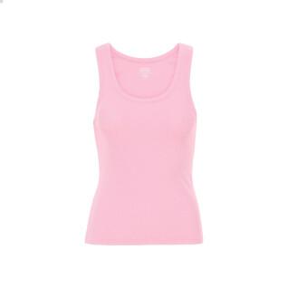Koszulka damska z prążkowanego materiału Colorful Standard Organic flamingo pink