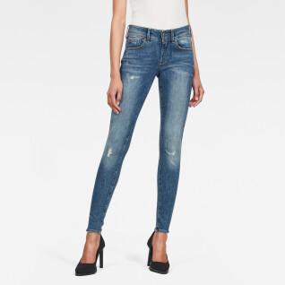 Damskie super skinny jeans G-Star Lynn Mid