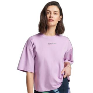Damski T-shirt oversize Superdry Code Tech