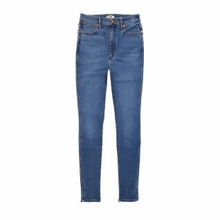 Damskie skinny jeans Wrangler in Camellia