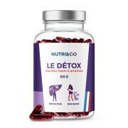 Detox suplement diety - ochrona wątroby i trawienie - 60 kapsułek Nutri&Co