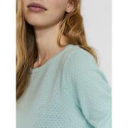 Damski sweter z dekoltem o-neck Vero Moda vmcare