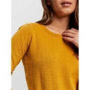 Damski sweter z dekoltem o-neck Vero Moda vmcare