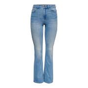 Jeansy damskie Only Onlwauw Life Hw Sk Flare Bj759 Noos