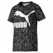 Koszulka damska Puma logo aop