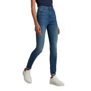 Damskie skinny jeans G-Star Kafey Ultra High