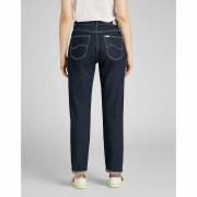 Jeansy damskie Lee Carol Button Fly in Rinse