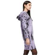 Sukienka z kapturem dla kobiet Urban Classics Oversized tie dye