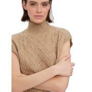 Damski sweter bez rękawów Vero Moda Vigga