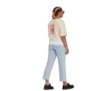 Damskie jeansy z wysoką talią Volcom Stn Step