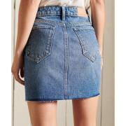 Damska jeansowa spódniczka mini Superdry