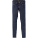 L526-Rinse niebieski jeans
